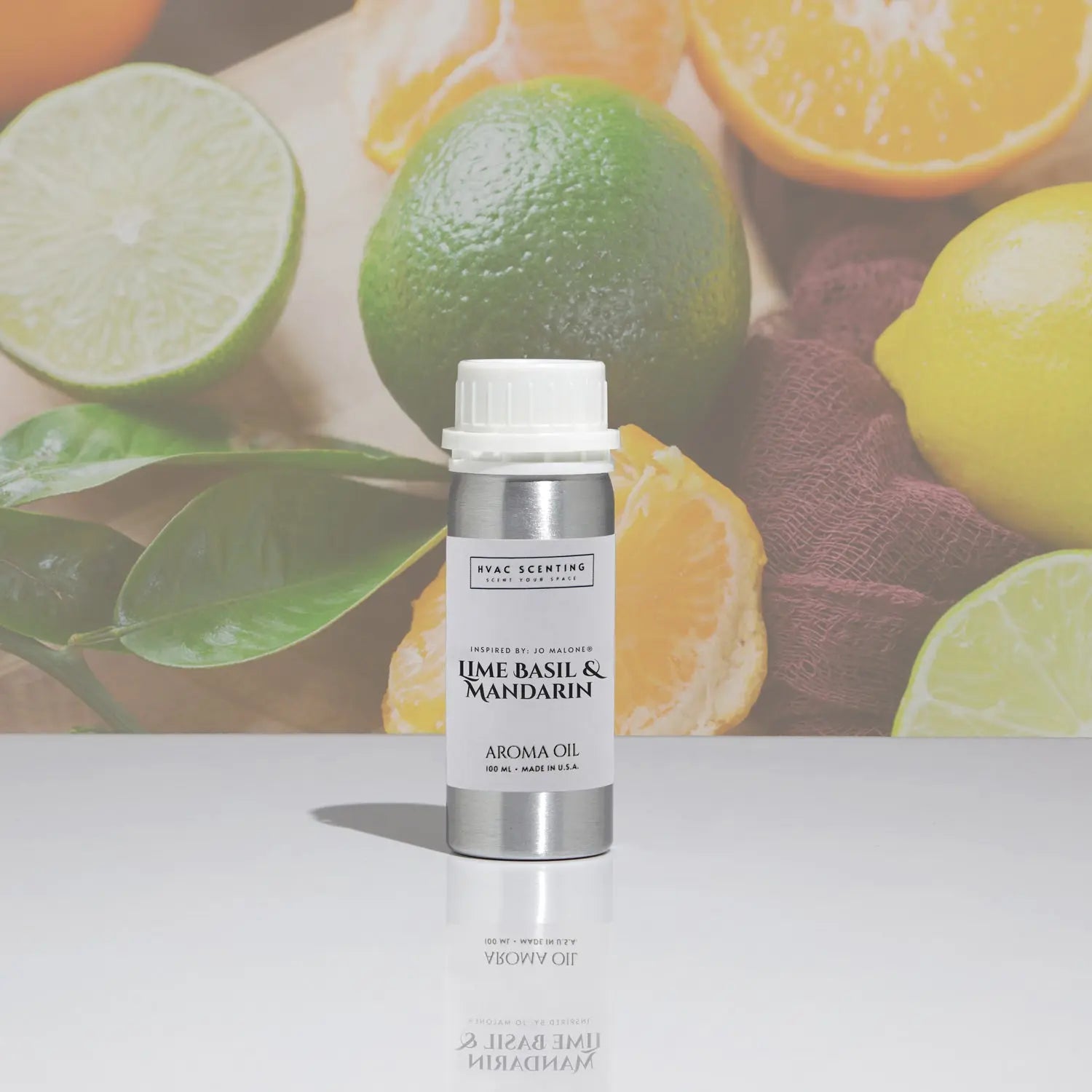 Lime Basil & Mandarin fragrance oil for diffuser, inspired by the refreshing fragrance of Jo Malone.