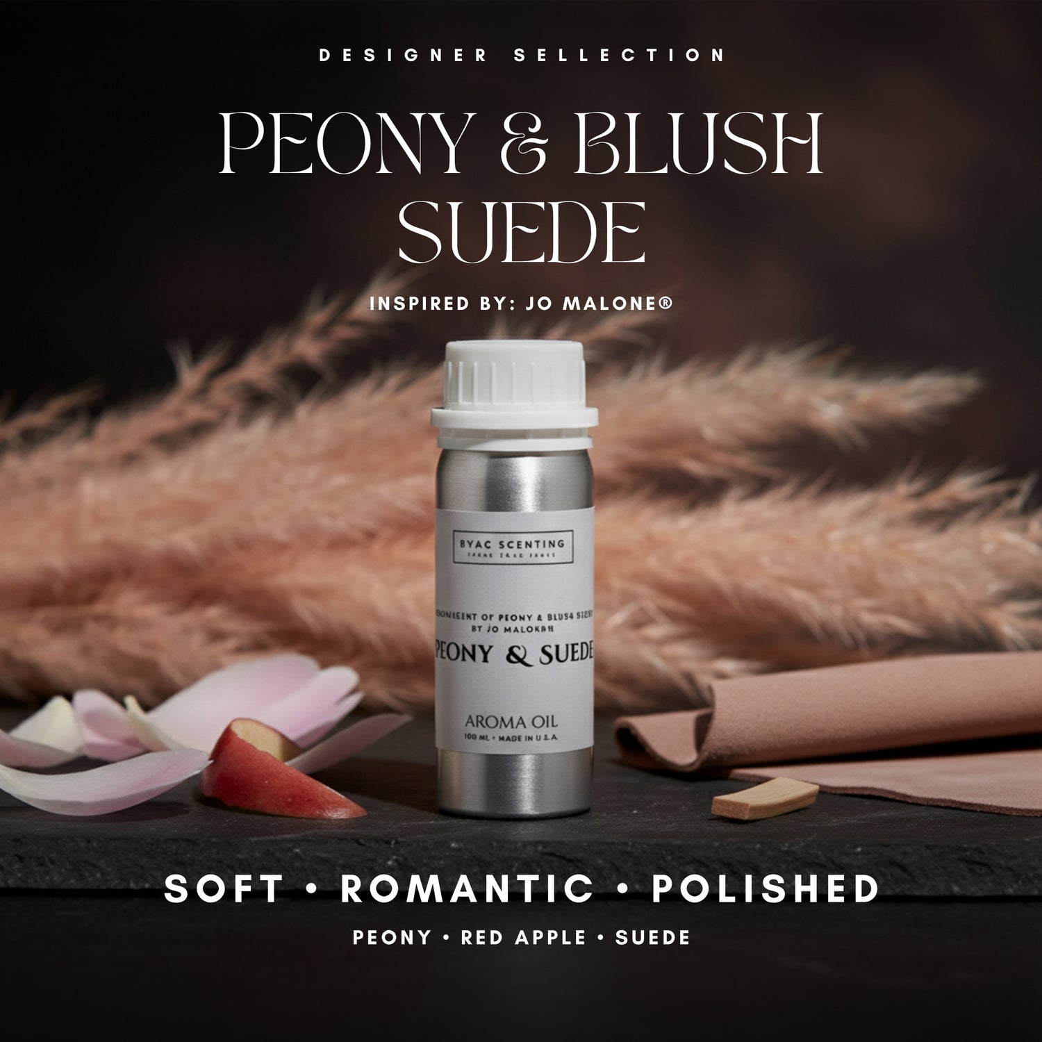 Peony &amp; Blush Suede