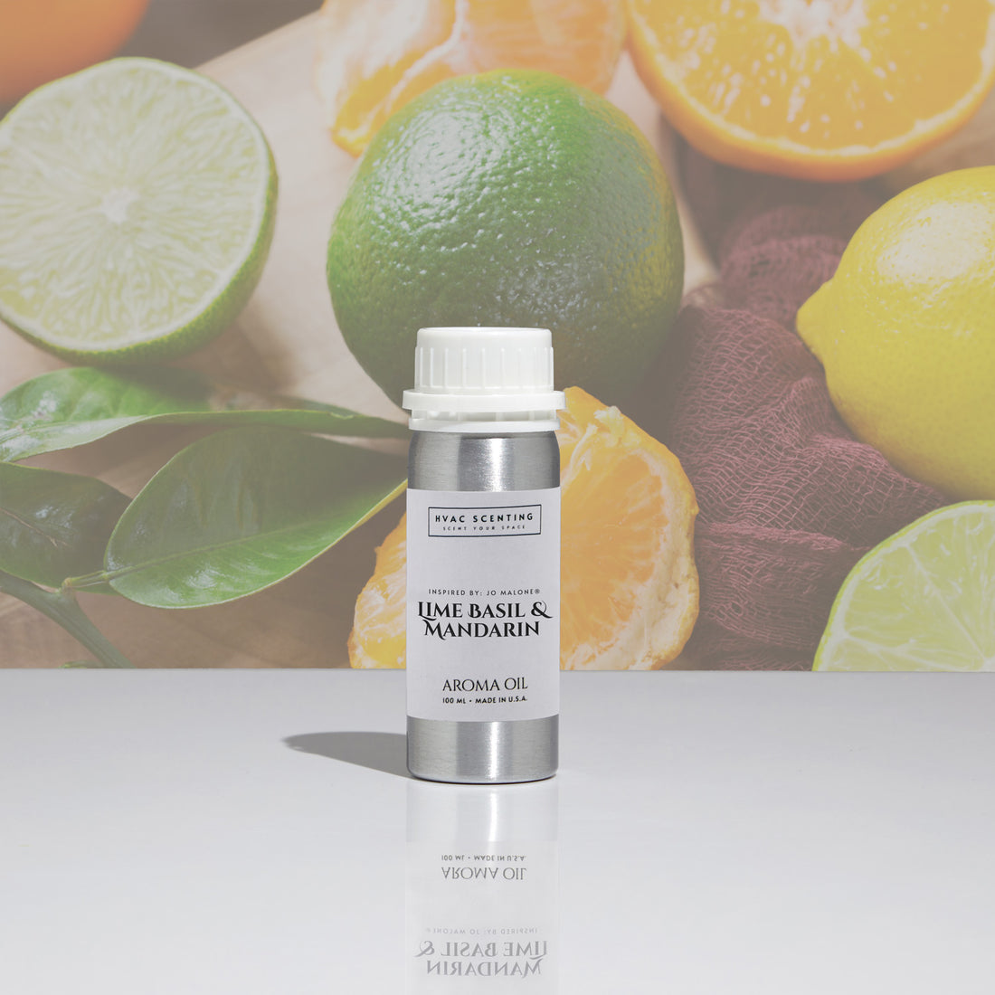 Lime Basil &amp; Mandarin fragrance oil for diffuser, inspired by the refreshing fragrance of Jo Malone.

