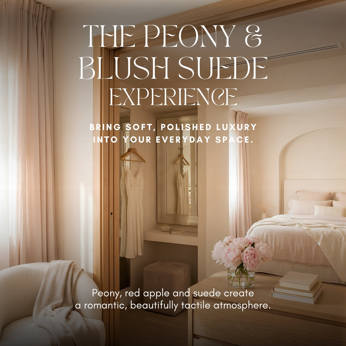 Peony &amp; Blush Suede
