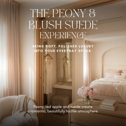 Peony &amp; Blush Suede