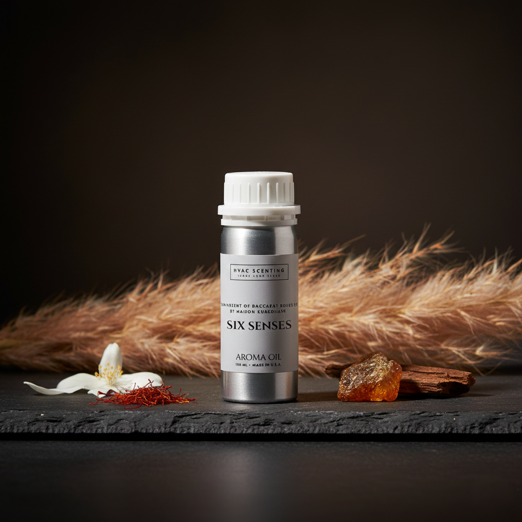 Baccarat Rouge inspired luxury HVAC scent oil for homes and businesses